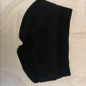 NWOT Lululemon Shorts Black Size 6